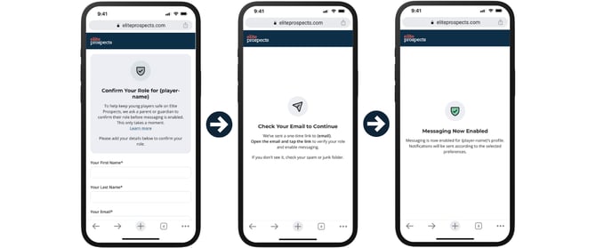 Messaging - Parent Guardian - Confirm Connection